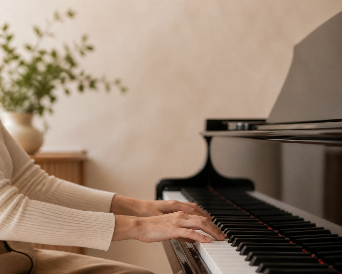 Indywidualna lekcja gry na pianinie